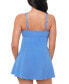 Фото #2 товара Women's Piqué Tie-Front Swimdress, Created for Macy's