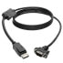 Фото #2 товара Tripp P581-003-VGA-V2 DisplayPort 1.2 to VGA Active Adapter Cable (DP with Latches to HD15 M/M) - 3 ft. (0.9 m) - 0.91 m - DisplayPort - VGA - Male - Male - Nickel/Gold