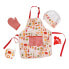 Фото #1 товара EUREKAKIDS Chef dress with kitchen accessories for kids
