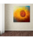 Jai Johnson 'Sunflower Surprise' Canvas Art - 14" x 14" x 2"
