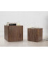 Walnut Nesting Tables Set - Living Room, Office, Bedroom