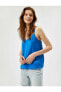 Фото #1 товара Топ Koton Blue Thin Strap Tank