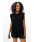 Women's Napoli Top licorice black, XS Short - фото #1