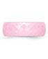 ფოტო #2 პროდუქტის Ceramic Pink Faceted Polished Wedding Band Ring