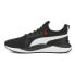 Фото #3 товара Puma Pacer Future Street Plus Lace Up Mens Black Sneakers Casual Shoes 38463409