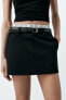 Contrast boxer skort