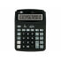 Calculator Liderpapel XF39 Black Plastic