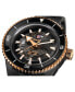 ფოტო #4 პროდუქტის Men's Swiss Automatic Captain Cook High Tech Ceramic Bracelet Watch 43mm