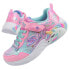 Pantofi sport pentru copii Skechers 302299L/PKTQ LED, roz.