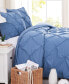 Фото #2 товара Pintuck 2 Piece Duvet Cover and Sham Set, Twin/Twin XL