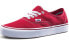 Кеды Vans Authentic Comfycush Унисекс Красные 45 - фото #3