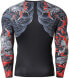 Фото #5 товара Cody Lundin Men's Compression Shirt with 3D Printing, Tight Gym Top, Long Sleeve Compression Shirt for Men