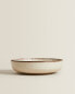 Фото #2 товара Porcelain soup plate with antique finish rim