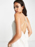 Фото #2 товара Pretty Lavish Keisha backless mini dress in matte white