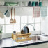 Фото #8 товара Подставка для посуды Relaxdays CROSS с держателем для столовых приборов