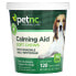 Фото #1 товара petnc NATURAL CARE, Calming Aid, мягкие жевательные таблетки, для собак, печень, 120 жевательных таблеток, 180 г (6,3 унции)