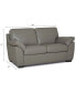 Фото #13 товара Lothan 64" Leather Loveseat, Created for Macy's