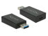 Фото #1 товара Delock 65689 - USB 3.1 Gen 2 Type-A - USB 3.1 Gen 2 USB Type-C - Black