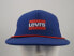 Levi’s SnapBack Baseball Hat Cap Classic Blue White Mesh New