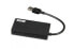 Фото #3 товара USB-кабель iBOX IUH3F56 - USB 3.2 Gen 1 (3.1 Gen 1) Type-A - USB 3.2 Gen 1 (3.1 Gen 1) Type-A - 5000 Mbit/s - Black - 0.15 m - DC