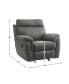 White Label Nadia 40" Glider Reclining Chair