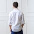 Фото #2 товара Men's Linen Long Sleeve Button Down Shirt