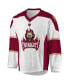 Фото #3 товара Men's White Albany FireWolves Sublimated Replica Jersey