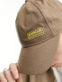 Barbour International Norton logo cap in camel