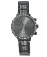Фото #1 товара Наручные часы I.N.C. International Concepts женские Черно-Тонированный Браслетный Вотч 37мм, Созданные для Macy's