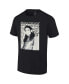 Фото #3 товара Men's Black Michael Jackson Portrait T-Shirt