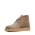 Фото #8 товара Clarks Desert Coal 26169995 Mens Brown Suede Lace Up Chukkas Boots