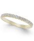 ფოტო #2 პროდუქტის Diamond Pave Band (1/4 ct. t.w.) in 14k White or Yellow Gold