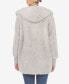 Фото #2 товара Women's Plush Hooded with Pockets Jacket