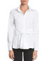 Фото #1 товара Bailey 44 Hold Me Tight Tie Front Shirt White L