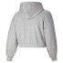 Фото #4 товара Puma Classics Cropped Pullover Hoodie Womens Grey Casual Outerwear 53781704