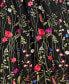 ფოტო #4 პროდუქტის Trendy Plus Size Ruffle-Trim Embroidered Gown, Created for Macy's