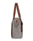 Tapa Canvas Satchel Bag