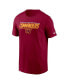 Men's Burgundy Washington Commanders Muscle T-shirt