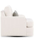 Фото #3 товара Kendrah 32" Fabric Swivel Chair with Recessed Arms, Created for Macy's