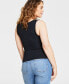 Women's Scoop-Neck Sleeveless Longline Tank Top, Created for Macy's