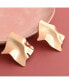 ფოტო #2 პროდუქტის Women's Foil Stud Earrings