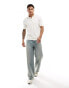 Jack & Jones knitted polo in white