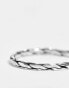 Фото #2 товара Kingsley Ryan Curve sterling silver plaited ring