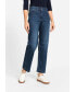 Mona Fit Straight Leg 5-Pocket Jeans