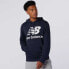 Фото #3 товара NEW BALANCE Essentials Stacked Logo hoodie