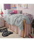 Фото #3 товара Ruffled Extra Long Bed Skirt for College Dorms Twin