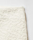 ფოტო #5 პროდუქტის Women's Textured Cotton Skirt