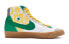 【定制球鞋】 Nike Blazer Mid '77 LX 趣味贴纸 手绘喷绘 低帮 板鞋 女款 黄绿白 / Кроссовки Nike Blazer Mid '77 LX DR0977-119