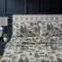 Фото #3 товара Mountain Toile Heavyweight Cotton Flannel Printed Extra Deep Pocket Queen Sheet Set