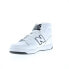 Фото #8 товара New Balance 480 BB480COA Mens White Leather Lifestyle Sneakers Shoes
